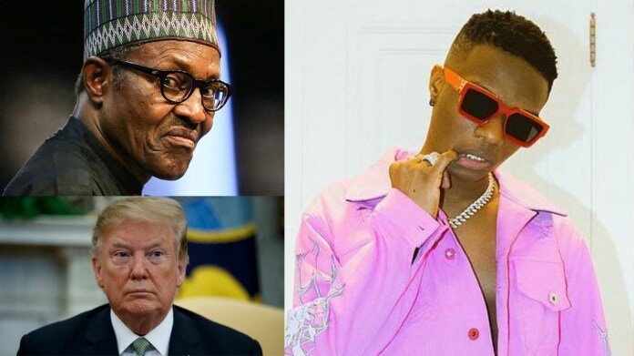 Buhari, Wizkid, Clueless, Trump