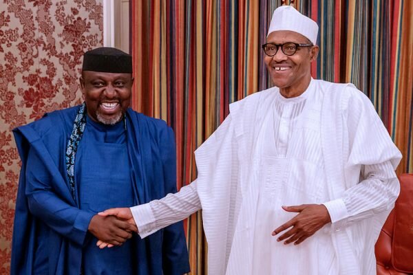 Buhari Salutes Okorocha At 58, Says His Large Heart Will Always Stand Him Out